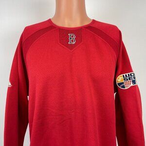 Majestic Boston Red Sox Sweatshirt Mens XL MLB 2007 World Series Therma Base
